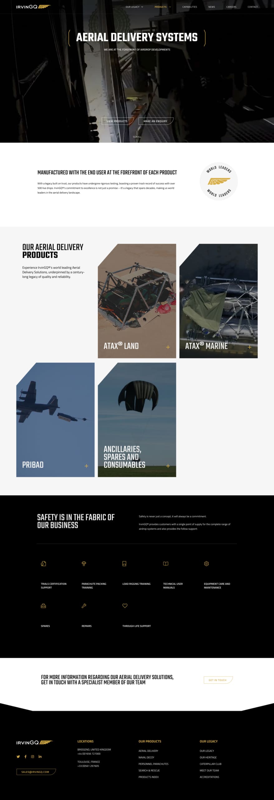 Aerial Delivery Systems